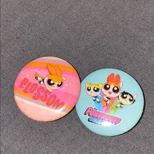 Powerpuff girl pins